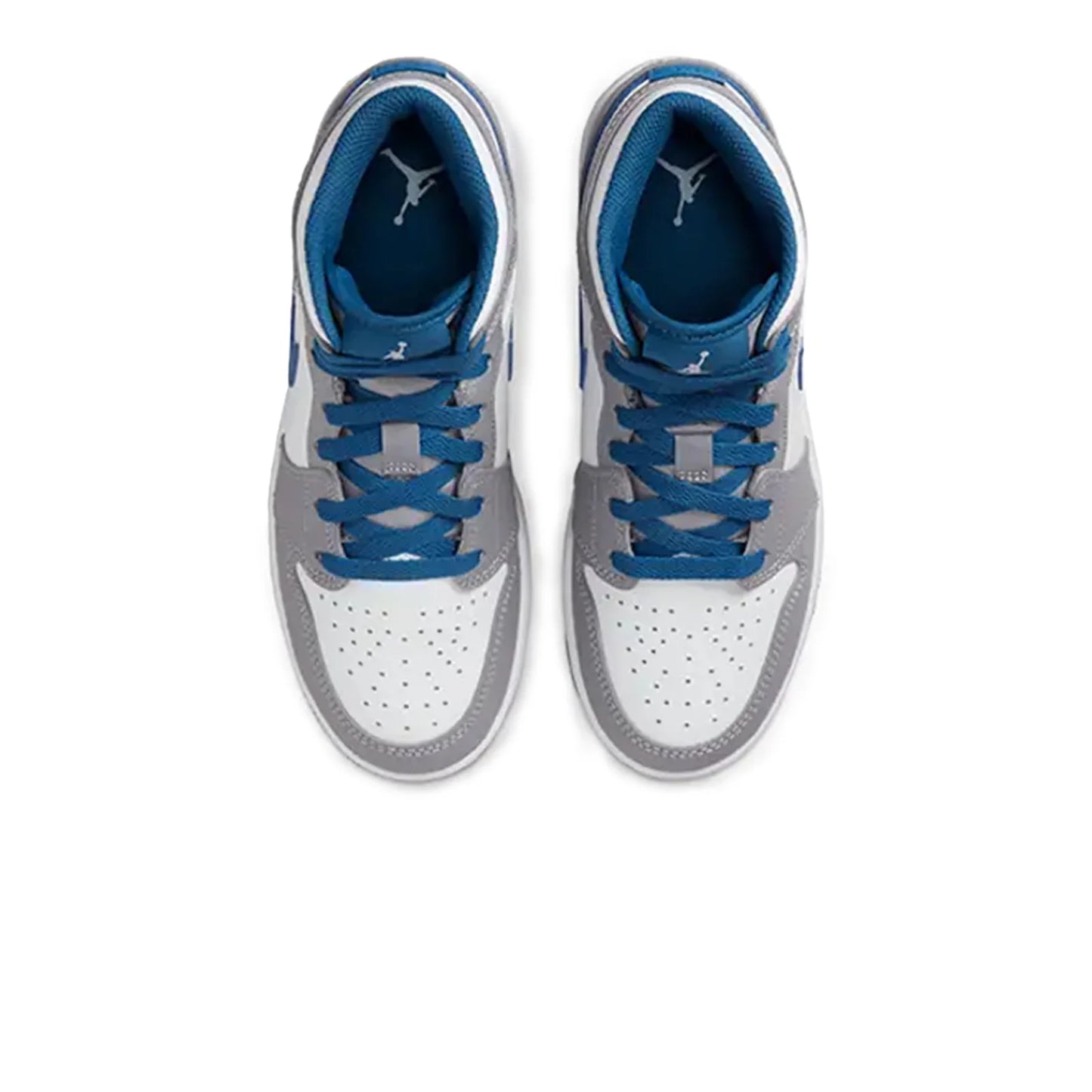 Jordan 1 Mid True Blue Cement (GS)