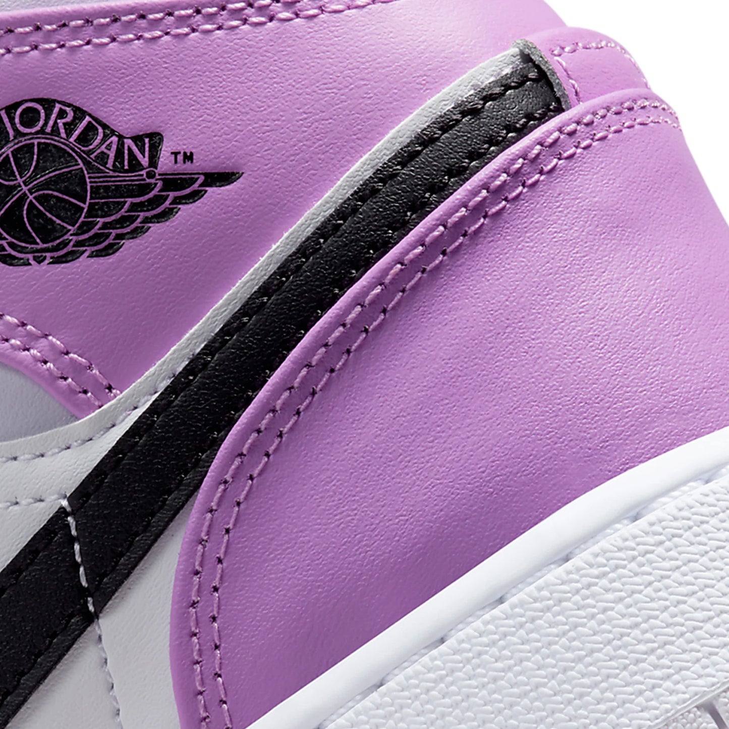 Jordan 1 Mid Barely Grape (GS)
