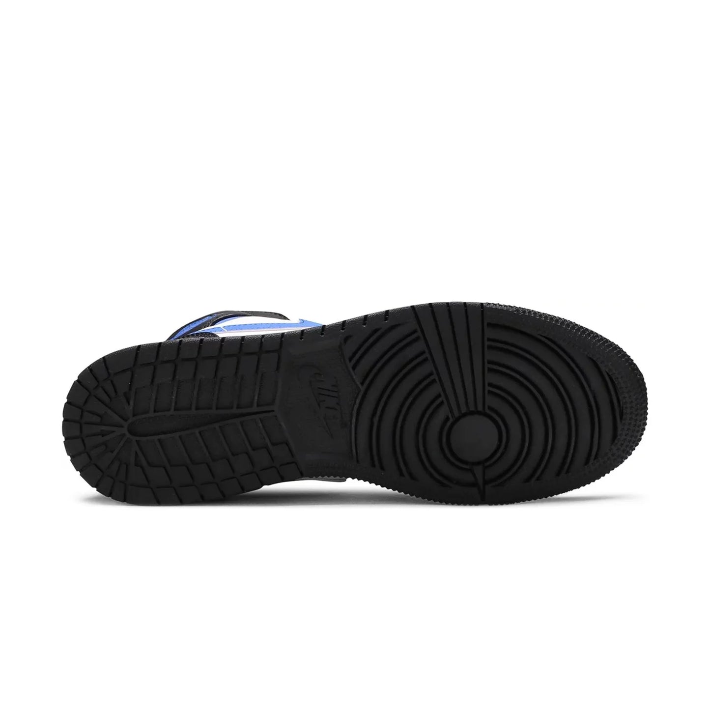 Jordan 1 Mid White Black Racer Blue (GS)